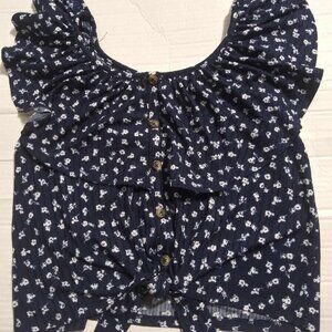 Girls Floral Blouse Size 12 The Children's Place